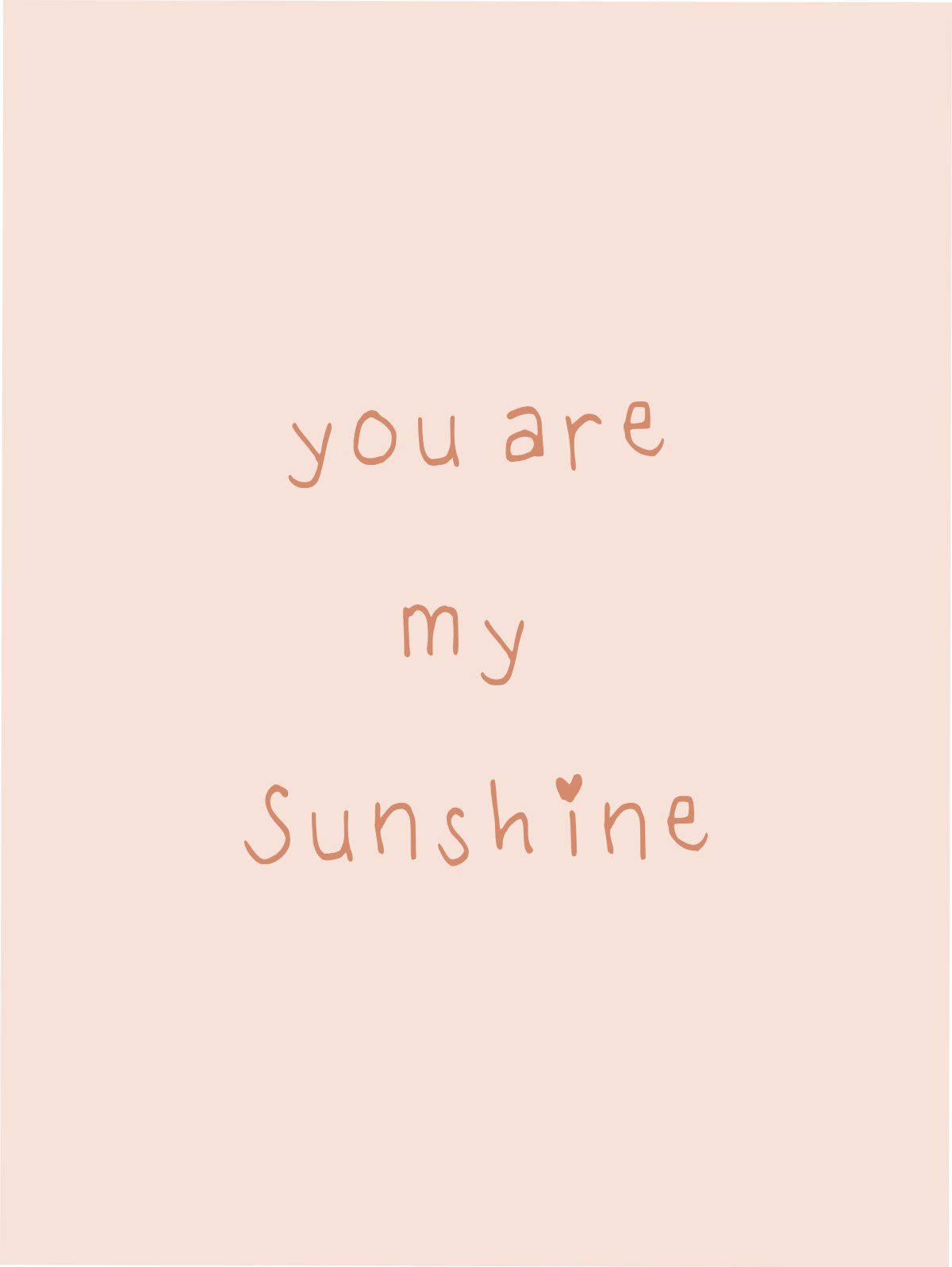 Sunshine Quote Muurcirkel