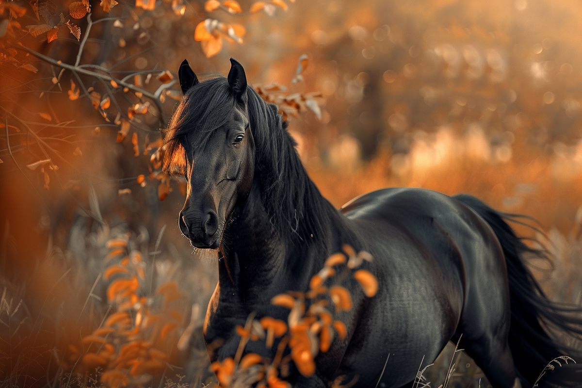 Autumn Majesty Muurcirkel