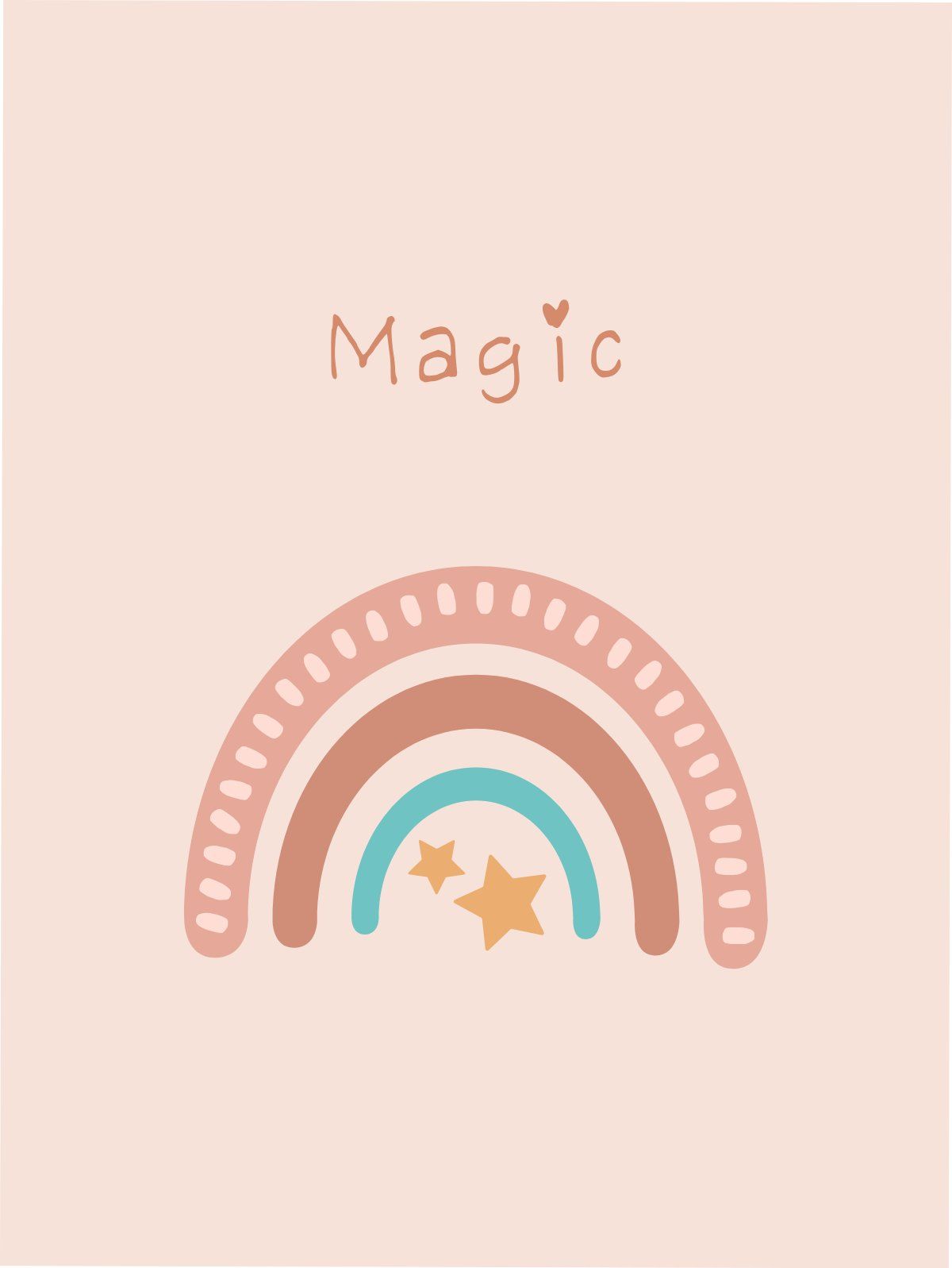 Magic Rainbow Muurcirkel