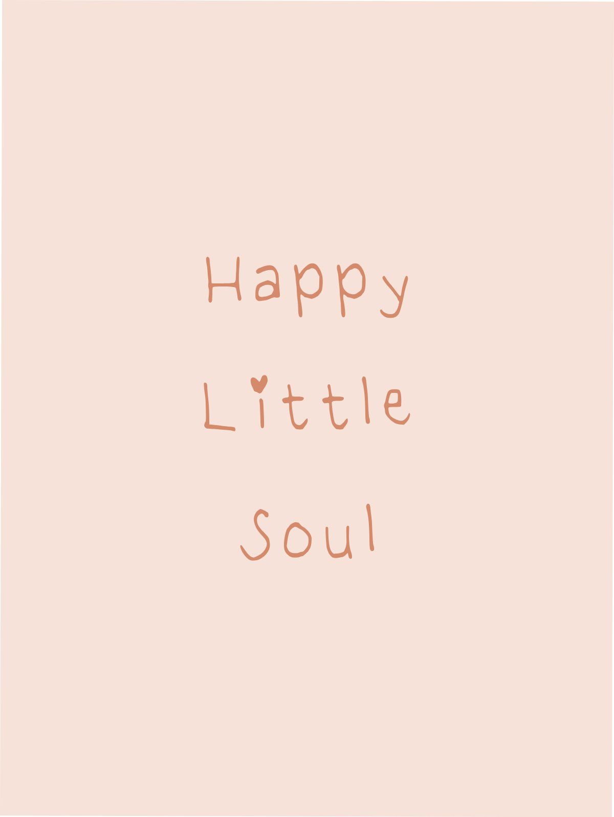 Happy Little Soul Muurcirkel