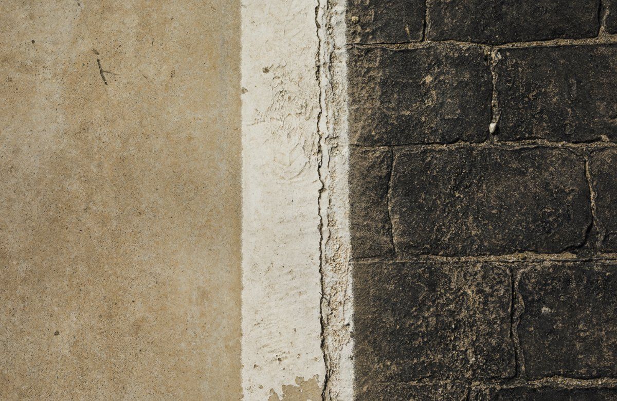 Concrete Triple Stone Spatscherm