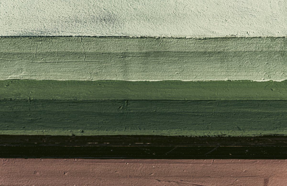 Sage Horizon Bands Spatscherm