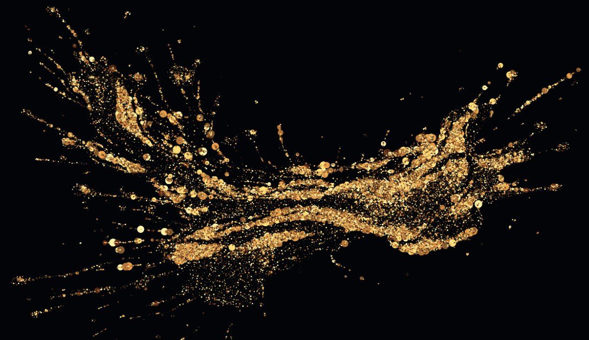 Golden Splash Spatscherm